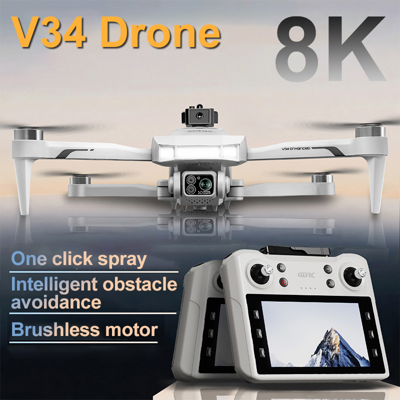 Jjrc Drone X12 - 4DRC New V34 Drone 8K Profesional