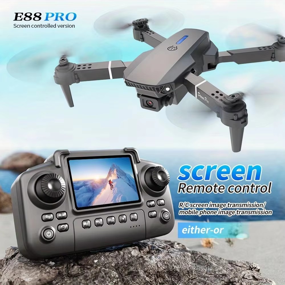 2026 New E88 Drone 4K Dual-Cam - Drone E88 Rc Quadcopter review and price